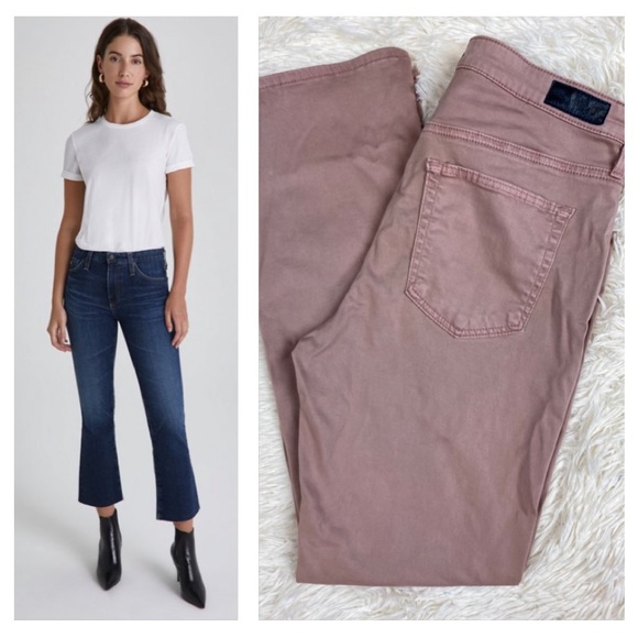 Ag Adriano Goldschmied Denim - AG The Jodi Crop High-Rise Slim Crop